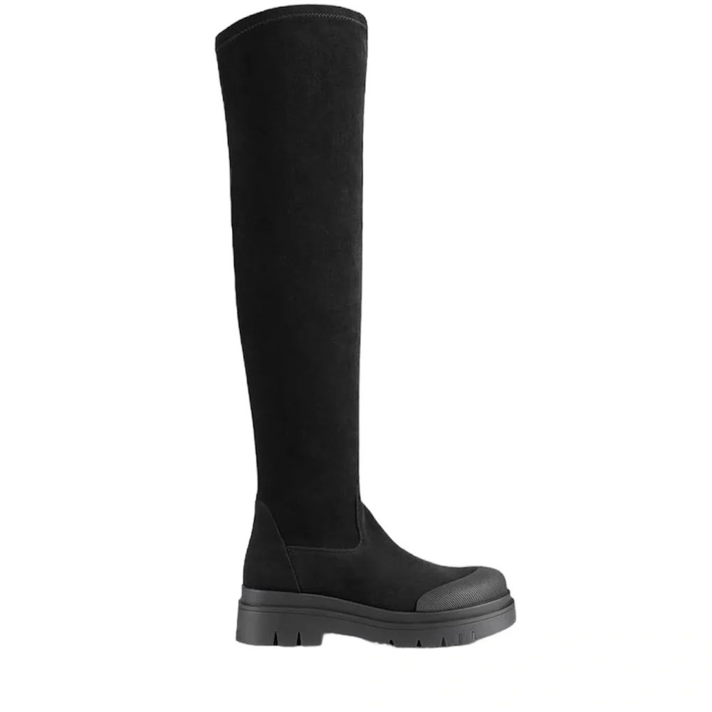 DREAM PAIRS Women's Over The Knee Platform Boots